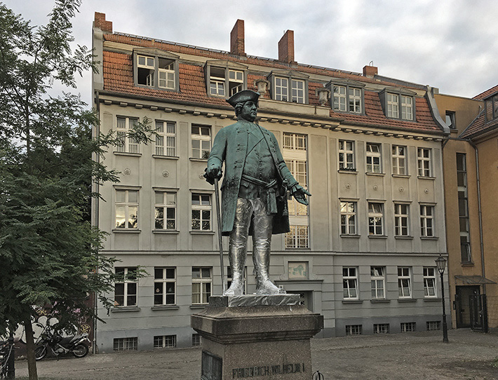 Friedrich Wilhelm I., ein Denkmal zu 48 Stunden Neukölln
