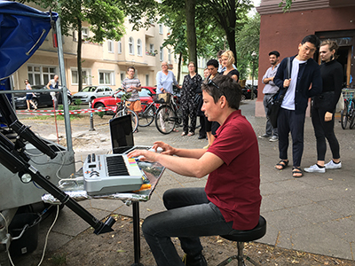 MOA 1 ein Meteoriten Einschlag in Moabit